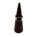 【中古】TOM WOOD シルバーリング ブラック×シルバー 【030425】(トムウッド)(4)