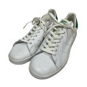 【中古】adidasスニーカー STAN SMITH スタンスミス MADE IN FRANCE AF1028 ホワイト・グリーン サイズ:43 1/3【価格見直し】(4)