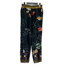 【中古】forte forteシルクパンツ ブラック サイズ:1【価格見直し】