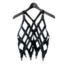 【中古】noir kei ninomiya 24SS ハーネス ベスト ブラック サイズ:M 【050425】(ノワールケイニノミヤ)(4)