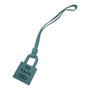 【中古】Tiffany & Co. チャーム カーフスキン ブルー 【050425】(ティファニー)