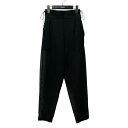【中古】TOGA PULLA シアーレイヤードパンツ TP61-JF256 ブラック サイズ:34 【060425】(トーガプルラ)