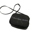 【中古】Calvin Klein Jeans ミニショルダーバッグ ブラック 【060425】(カルバンクラインジーンズ)