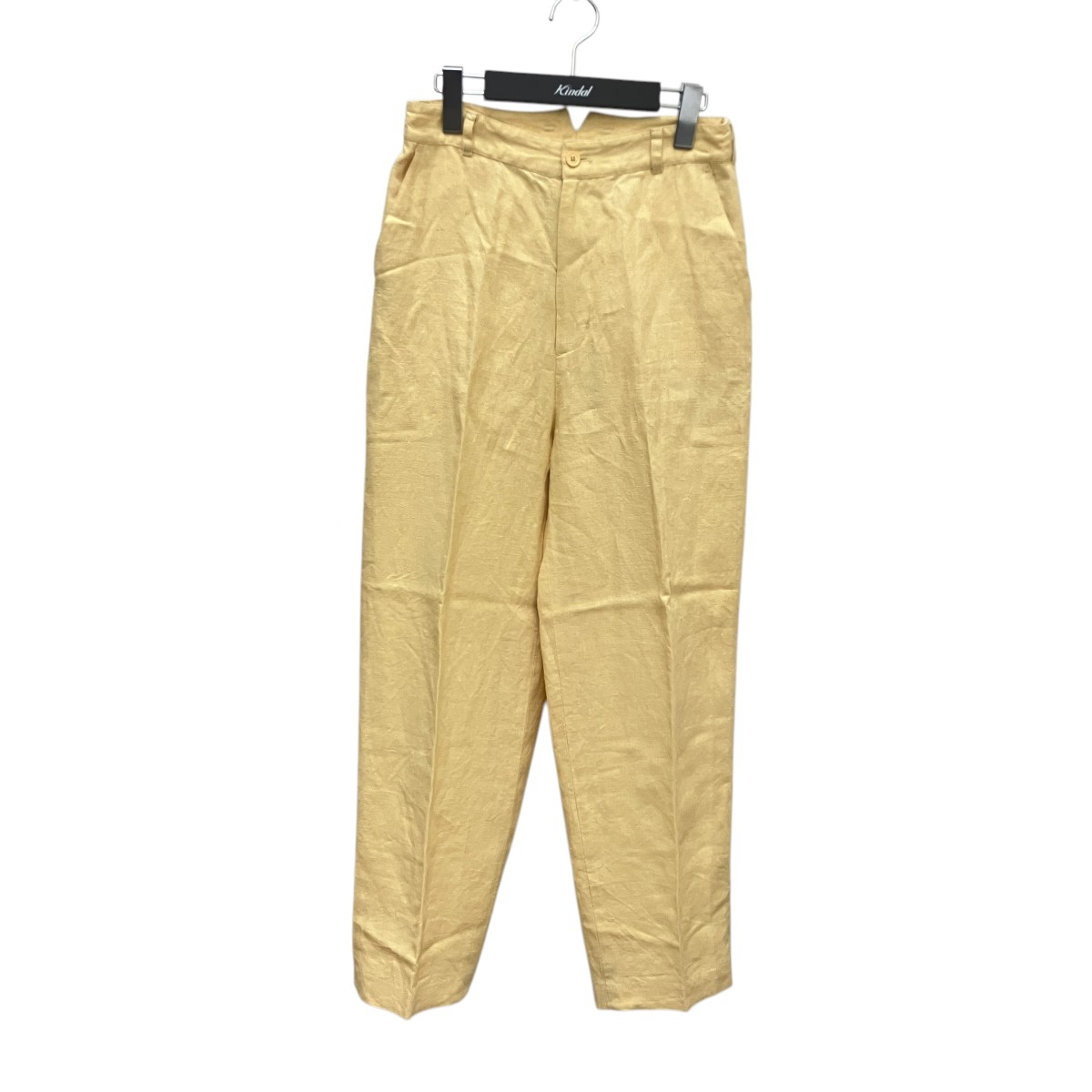 【中古】MACKINTOSH PHILOSOPHY サンプル品 リネンパンツ イエロー 【070425】(マッキントッシュフィロソフィー)