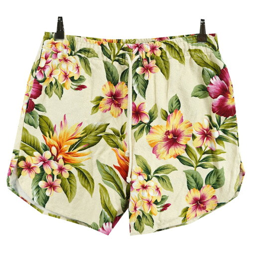 【中古】JUNGLE Los Angelsアロハ フローラル イージー ショーツ ハーフパンツ マルチカラー サイズ:S【価格見直し】 【中古】JUNGLE Los Angelsアロハ フローラル イージー ショーツ ハーフパンツ マルチカラー サイズ:S【価格見直し】