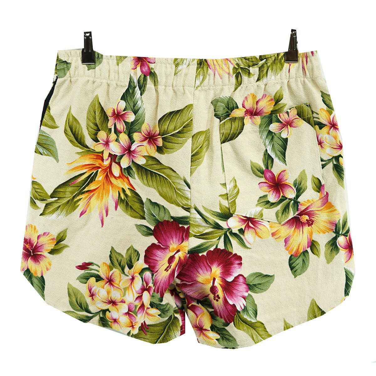 【中古】JUNGLE Los Angelsアロハ フローラル イージー ショーツ ハーフパンツ マルチカラー サイズ：S【価格見直し】
