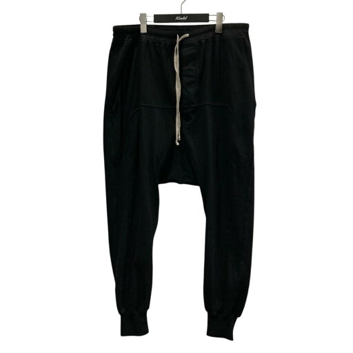 【中古】RICK OWENS ドローストリングサルエルスウェットパンツ DU02B4395-RIG ブラック サイズ:XL 【070425】(リックオウエンス) 【中古】RICK OWENS ドローストリングサルエルスウェットパンツ DU02B4395-RIG ブラック サイズ:XL 【070425】(リックオウエンス)