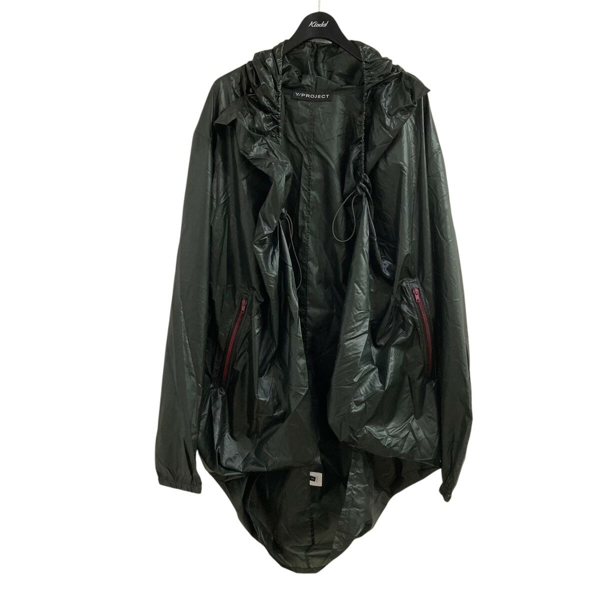 【中古】Y/project ポリアミドジャケット 深緑 サイズ:S 【080425】()