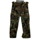【中古】NVRFRGT 「3D TWISTED CARGO PANTS」 ミリタリーパンツ NF241P03 ブラウン サイズ:1 【080425】(ネバーフォ...