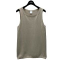 【中古】MaxMara LEISURE ニットベスト ベージュ 【090425】(マックスマーラレジャー)