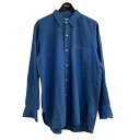 【中古】HERILL Ripstop Workshirts リップストップワークシャツ 22-050-HL-8000-3 ブルー サイズ:1 【090425】(...
