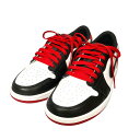 【中古】NIKE Air Jordan 1 Retro Low OG エア ジョーダン 1 スニーカー CZ0790-106 ホワイト、レッド、ブラック サイズ...