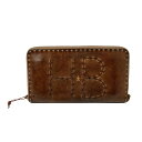【中古】HENRY BEGUELIN レザーウォレット ブラウン 【090425】(エンリーベグリン)