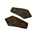 【中古】LOUIS VUITTONバレッタ・LVバックステージ ブラウン【価格見直し】