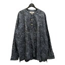 【中古】Kiko Kostadinov 長袖シャツ 00062019 グレー サイズ:M 【100425】(キココスタディノフ)