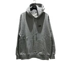 【中古】SOPH.SHINJI ONO HOODIE プリントパーカー SOPH-240108 ライトグレー サイズ:L【価格見直し】