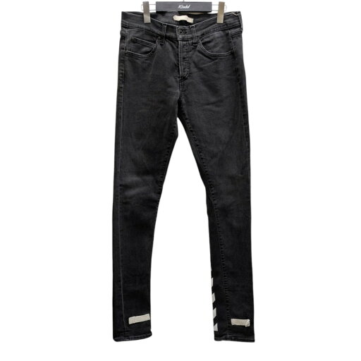 【中古】OFFWHITE デニムパンツ グレー サイズ:30 【110425】(オフホワイト) 【中古】OFFWHITE デニムパンツ グレー サイズ:30 【110425】(オフホワイト)