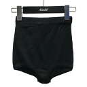 【中古】PRADA シルクショートパンツ 22248 ブラック サイズ:36 【110425】(プラダ)