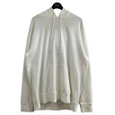 【中古】MM6 Maison Margiela プルオーバーパーカー S62GU0081 ホワイト サイズ:XL 【110425】(マルタンマルジェラ)
