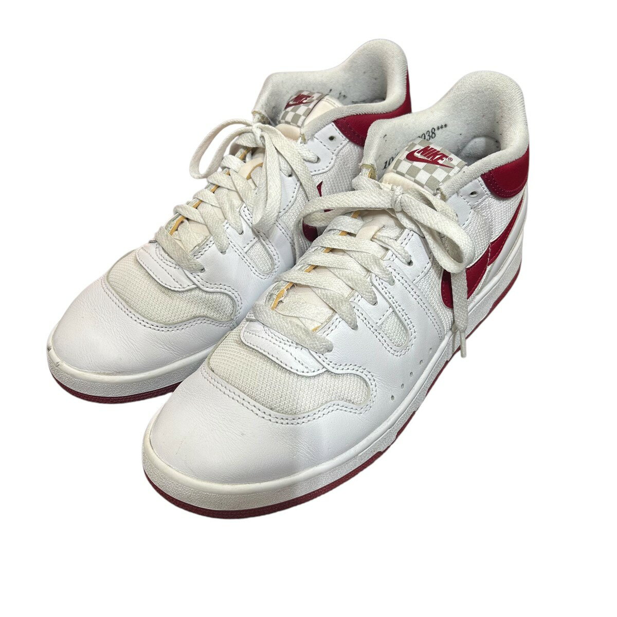 【中古】NIKEATTACK QS SP スニーカー FB8938-100 ホワイト×レッド サイズ:27cm【価格見直し】