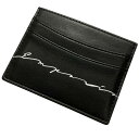 【中古】EMPORIO ARMANI カードケース Y3H013 ブラック 【110425】(エンポリオアルマーニ)