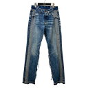 【中古】Maison Margiela パッチワーク デニムパンツ S51LA0137 インディゴ サイズ:40 【120425】(メゾンマルジェラ)