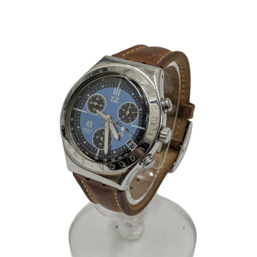 【中古】SWATCH 腕時計 ブラウン×シルバー 【120425】(スウォッチ) 【中古】SWATCH 腕時計 ブラウン×シルバー 【120425】(スウォッチ)