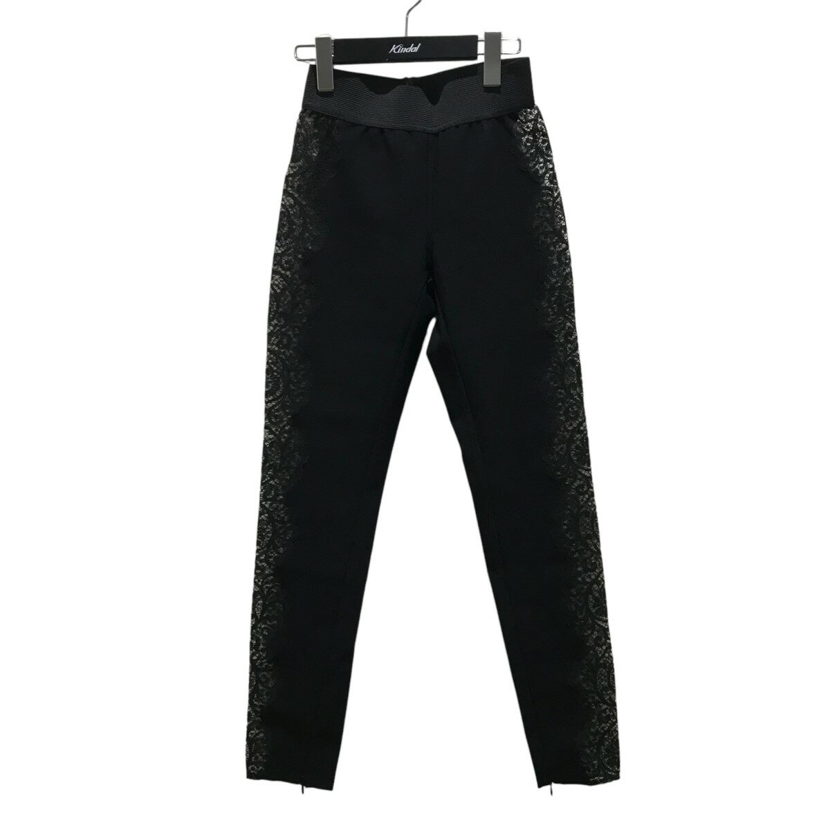 【中古】STELLA McCARTNEY サイドレースパンツ 326075SAE45-0 ブラック サイズ:36 【120425】(ステラマッカートニー)
