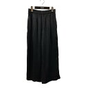 【中古】INSCRIRE イージーパンツ I21SS-PT96B ブラック サイズ:34 【120425】(アンスクリア)