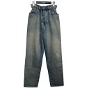 【中古】MIU MIU デニムパンツ インディゴ サイズ:27 【130425】(ミュウミュウ)
