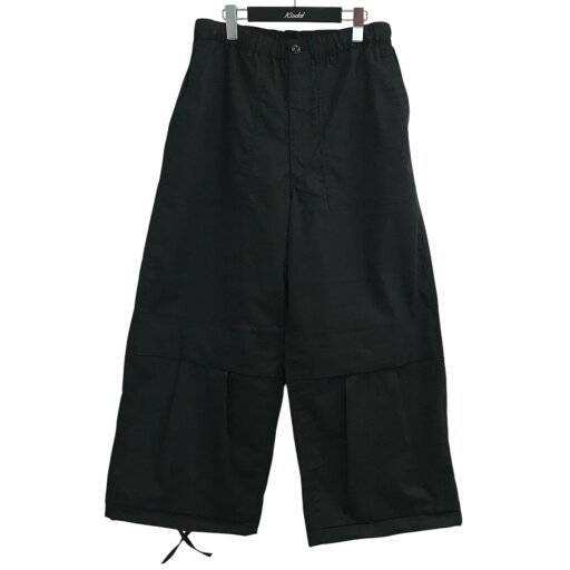 【中古】SASQUATCHfabrix.24AW 「KNEE CARGO PANTS」 ニーカーゴパンツ 24AW PA9 008 ブラック サイズ:M【価格見直し】 【中古】SASQUATCHfabrix.24AW 「KNEE CARGO PANTS」 ニーカーゴパンツ 24AW PA9 008 ブラック サイズ:M【価格見直し】