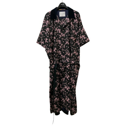 【中古】sacai×Sun Surf オールインワン 20-02200M ブラック×ピンク サイズ:1 【130425】(サカイ×サンサーフ) 【中古】sacai×Sun Surf オールインワン 20-02200M ブラック×ピンク サイズ:1 【130425】(サカイ×サンサーフ)