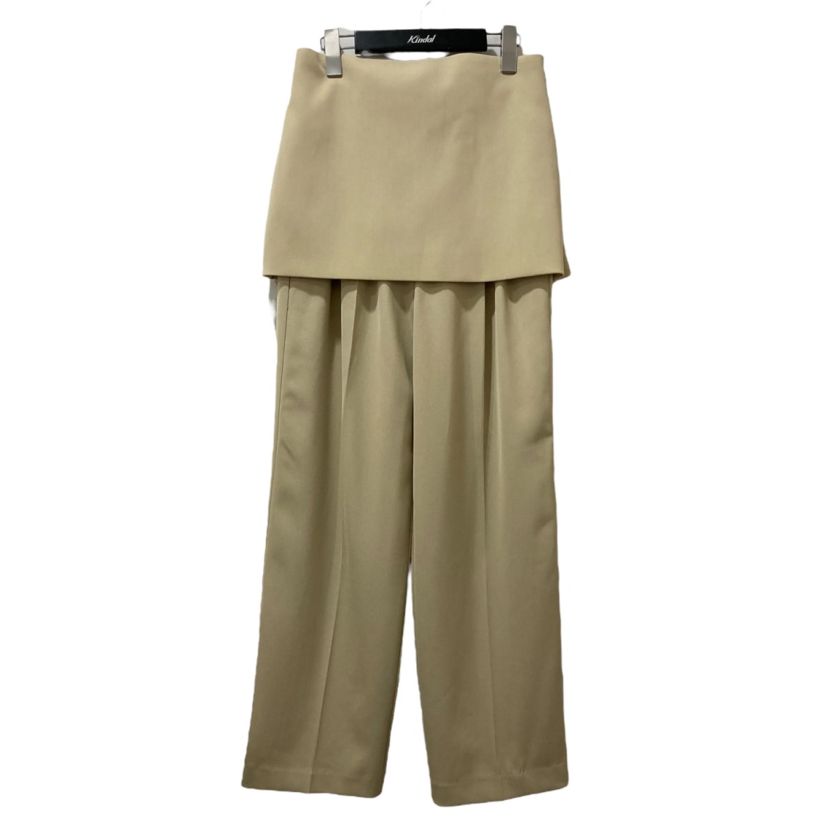 【中古】CLANE 2WAY BUSTIER PANTS 2WAY ビスチェ スラックスパンツ 16110-7192 イエロー サイズ:1 【130425】(クラネ)