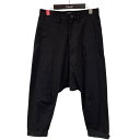 【中古】Y’s サルエルパンツ YS-P18-008 ブラック サイズ:SIZE 1 【120425】(ワイズ)