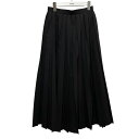 【中古】ENFOLD 23AW BOX-PLEATS SKIRT 300GA231-2440 ブラック サイズ:38 【130425】(エンフォルド)