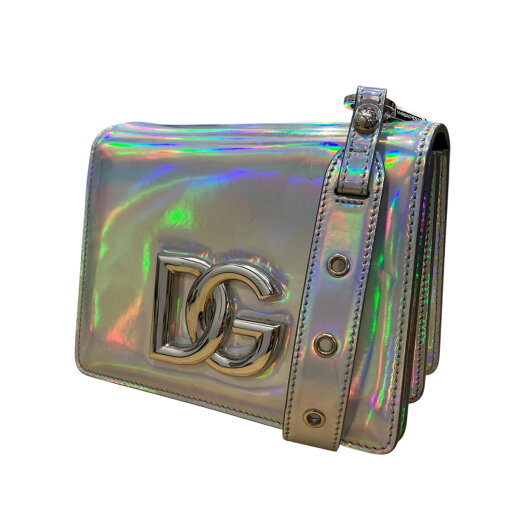 【中古】DOLCE & GABBANA ショルダーバッグ シルバー サイズ:- 【130425】(ドルチェアンドガッバーナ) 【中古】DOLCE & GABBANA ショルダーバッグ シルバー サイズ:- 【130425】(ドルチェアンドガッバーナ)