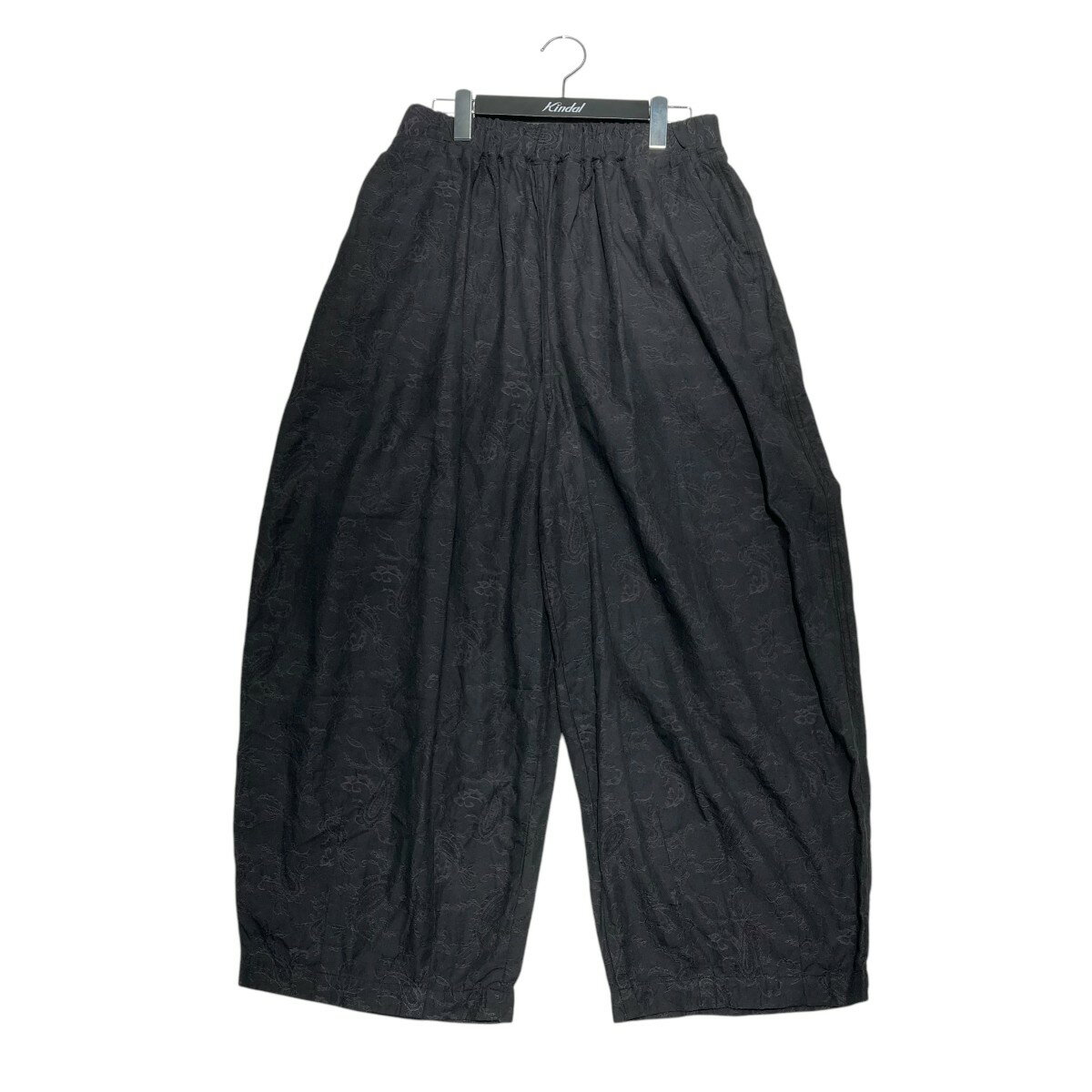 【中古】HARVESTY クロップドイージーサーカスパンツ A12413-1 ブラック サイズ:2 【130425】(ハーベスティ)