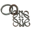 【中古】LOEWE アナグラムキーリング シルバー 【140425】(ロエベ)(4)