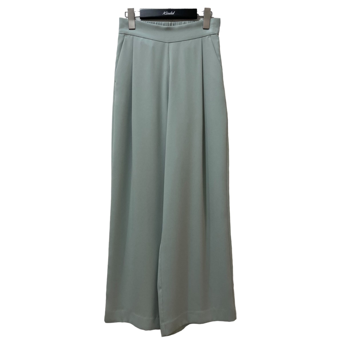 【中古】SOEJU サイドタックワイドパンツ S-00-PT-019 ミント サイズ:XS 【140425】(ソージュ)