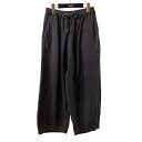 【中古】nest Robe 23AW 起毛リネンコクーンパンツ リネンパンツ 01234-1433 ネイビー サイズ:フリーサイズ 【140425】(ネストロー...
