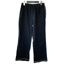 【中古】UNDERCOVER 05SS 総柄 パジャマパンツ 5S90-P14 ブラック サイズ:1 【150425】(アンダーカバー)