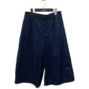 【中古】tricot COMME des GARCONS 21SS ハーフパンツ TG-P015 ネイビー サイズ:S 【150425】(トリココムデギャルソン...