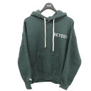 【中古】WIND AND SEA　BYT (SEA-03) Hoodie グリーン サイズ：S 【130923】（ウィンダンシー）