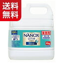 【★送料無料！】【洗濯洗剤】ライオンNANOXone（ナノックスワン）PRO 業務用4kg【★同梱不可】