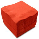 【紙ナプキン】4つ折り2PLYナプキン「ワインレッド」（1ケース3,000枚）