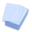 【紙ナプキン】6つ折り紙ナプキン「ブルー」（1ケース5,000枚）