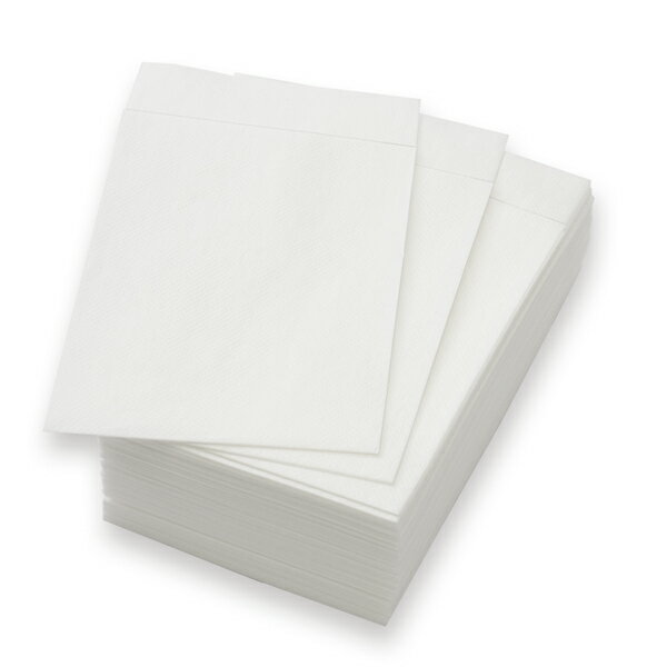 【紙ナプキン】6つ折り紙ナプキン「白無地」（1ケース10,000枚）