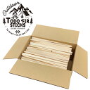 TODO FIR STICKS 焚き付け用薪　約24cm 1.5kg以上 北海道産間伐材トドマツ