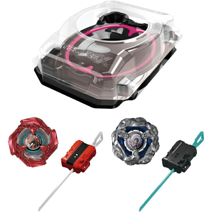 BEYBLADE X ベイブレードX BX-46 バトルエントリーセット∞ タカラトミー ベイブレード BEYBLADE X とは、超加速ギミック【Xダッシュ】による驚異的なスピードと衝撃でエクストリームなバトルを繰り広げるギアスポーツであ...