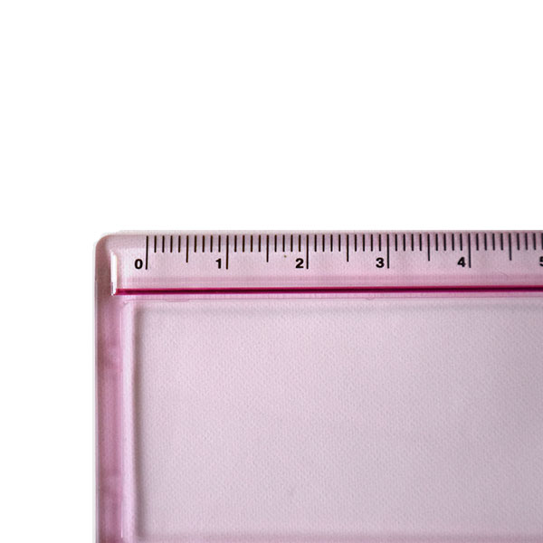 ★【ハメパチ】自分で作るオリジナル写真入り定規 手作りキット 定規 15cm ピンク CAJ-155X-PI【50個入り】　[D:N]